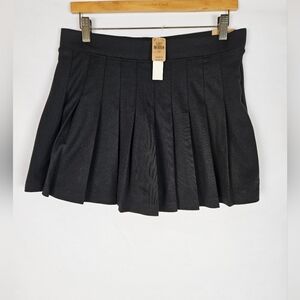 PINK Victoria's Secret Black Skater Mini Skirt